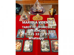MARIOLA VIDENTE TAROT PRESENCIAL Y TELEFÓNICO,RITUALES...
