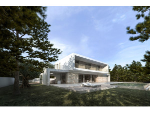Villa de nueva construcción  con gran parcela en Calpe...