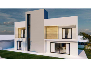 Nueva villa para construir en primera línea, en Los Ni...