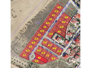 Conjunto de 28 parcelas en la Urbanización Montenuevo