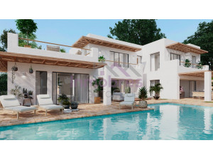 Proyecto - Villa estilo mediterráneo con preciosas vis...