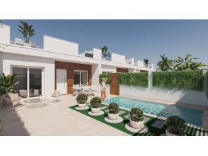 Nueva promocion de casas adosados con piscinas privadas