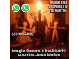 MAGIA OSCURA Y HECHICERIO MAESTRO JUAN MATEO - AMARRES ...