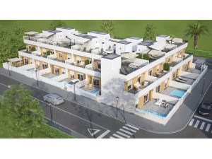Nuevo chalet residencial con piscina privada en Avilese...