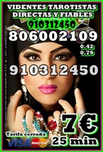 TAROT 806002109 EXPERTAS VIDENTES TAROT VISA