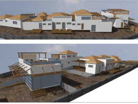 Parcela con proyecto y licencia en  venta en Lajares