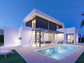 Villa moderna en sierra cortina con vistas espectaculares