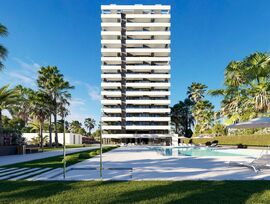 Bonito apartamento de 2 dormitorios con vistas increíbles al mar de la Costa Blanca