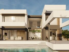 Villa de lujo en la urbanización Baviera Golf en Caleta de Vélez.