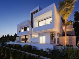 Proxima construccion chalet de lujo en Altea con excelentes vistas al mar