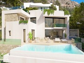 Parcela con proyecto para una villa de lujo en Altea Hills