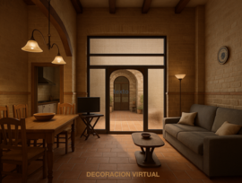 Casa de pueblo con carácter en Oliva