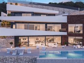 VILLA DE LUJO EN BENISSA EN UNA ZONA CON UN ENCANTO NATURAL CON UNAS VISTAS IMPRESIONANTES A CALPE