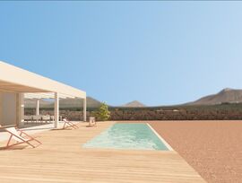 Preciosa villa de lujo en la localidad de Villaverde, La Oliva, Fuerteventura