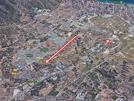 Se Vende parcela Urbana en Benidorm de 4.149 m2
