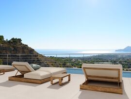 OBRA NUEVA - Villa de estilo moderno a la venta en Altea - Obra nueva