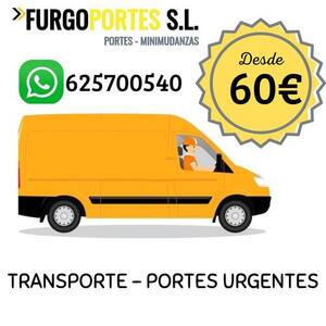 Transporte -Portes 625700540 +(Fuencarral Madrid)