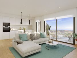 APARTAMENTO CON AMPLIA TERRAZA CON VISTAS AL MAR EN BONALBA GOLF