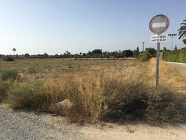 Parcela en Valverde (Alicante)