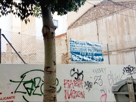 Parcela urbana edificable en Elche