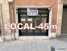 Unidad comercial en Barcelona