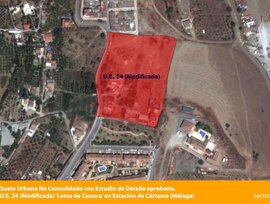 Parcela urbana en Cártama