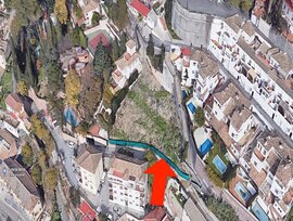 Parcela urbana edificable en Granada