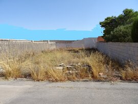 Parcela urbana edificable en Fuente alamo de Murcia