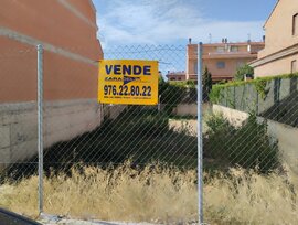 Parcela urbana edificable en Calatayud