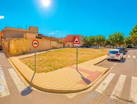 Parcela urbana en Algemesi