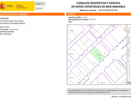 Parcela urbana edificable en Murcia