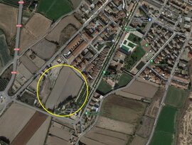 Parcela urbana edificable en Mallen