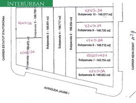 Parcela urbana en Benisano