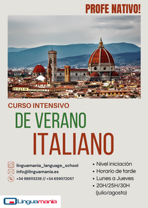 ITALIANO - curso intensivo de verano