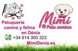Peluquería canina y felina Mimi en Denia