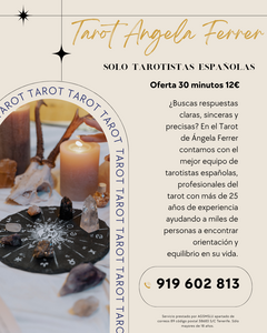 CONSULTA DE TAROT 12€ 30 MIN. 