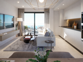 Amplio apartamento completamente nuevo y moderno.