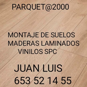 SUELOS DE MADERAS LAMINADOS  VINILOS SPC