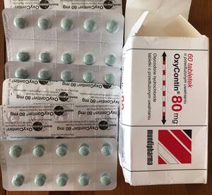 Oxycontin de 80 mg a la venta.