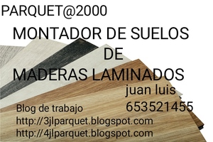 montaje de suelos de maderas laminados vinilos spc