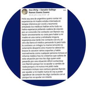 Sanador gallego Ramón Suárez ofrece consultas